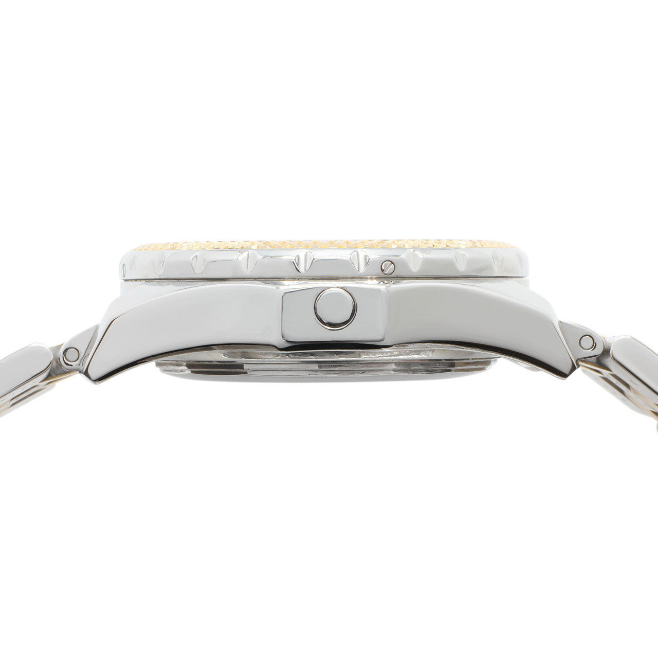Exclusive Breitling Stainless Steel 18K Yellow Gold Bentley GT Chronograph D13362 — Back View