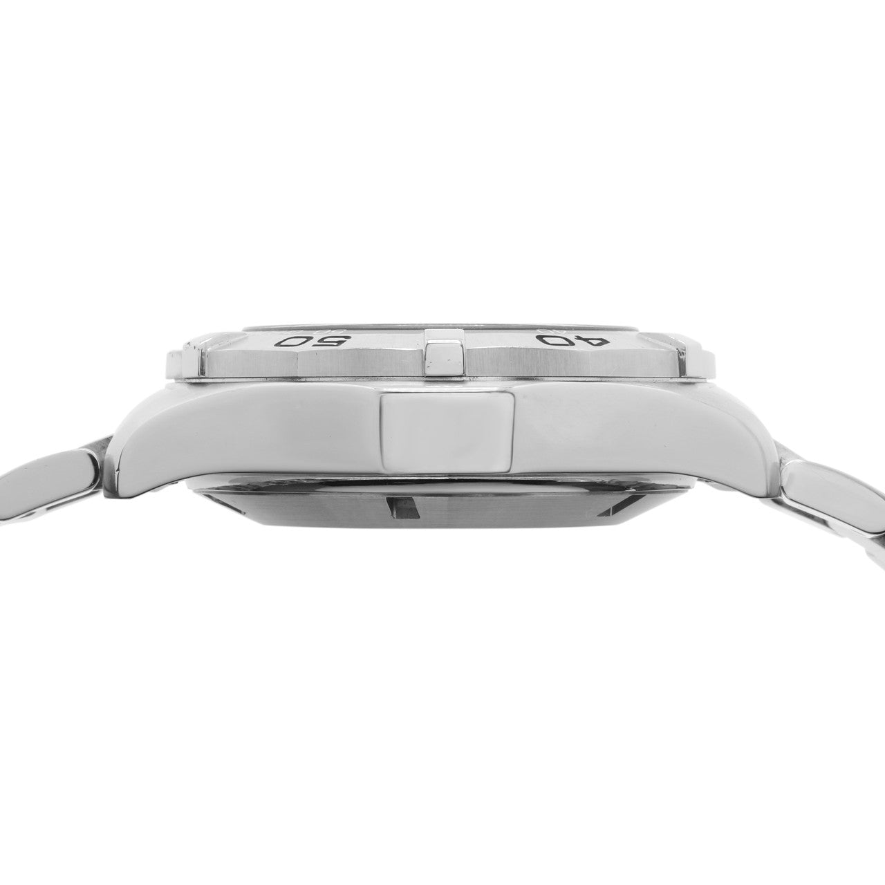 Exclusive Tag Heuer Stainless Steel Aquaracer CAF2010.BA0821 — Back View
