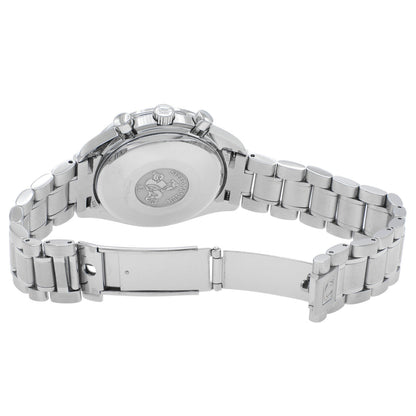 Exclusive Omega Stainless Steel Speedmaster Date 3513.30.00 — Top View