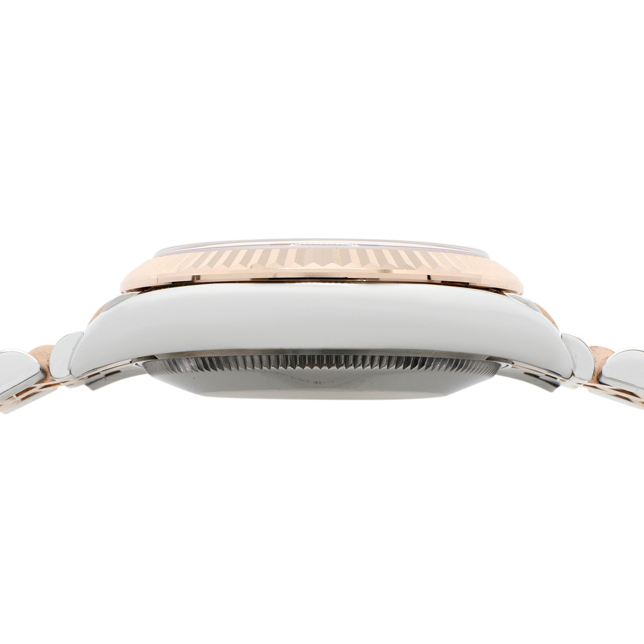 Exclusive Rolex 18K Everose Stainless Steel Datejust 31  278271 — Back View
