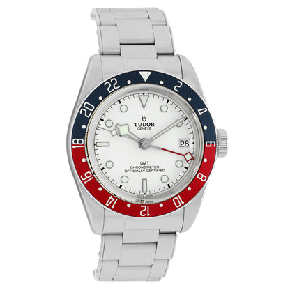 Exclusive Tudor Stainless Steel Black Bay GMT 79830RB — Front View