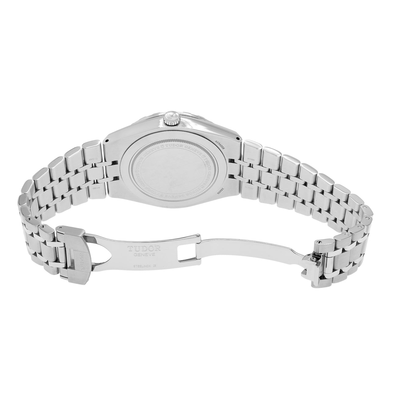Exclusive Tudor Stainless Steel Royal 28600 — Top View