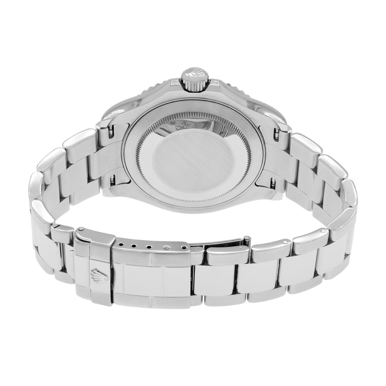 Exclusive Rolex Stainless Steel Yacht-Master 40 16622 — Side View