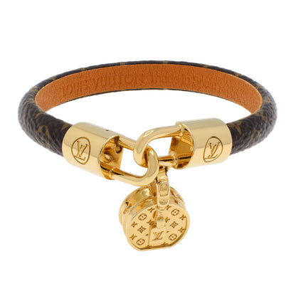 Exclusive Louis Vuitton Monogram Tribute Bracelet — Front View