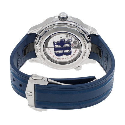 Exclusive Omega Stainless Steel Seamaster Diver 300M America'S Cup 210.32.42.20.04.002 — Side View