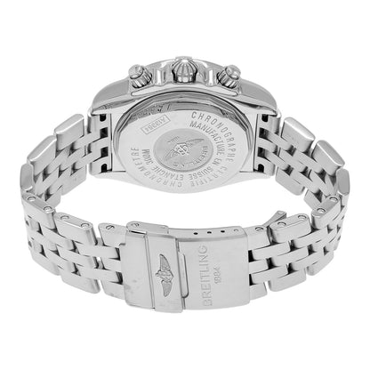 Exclusive Breitling Stainless Steel Galactic Chronograph A13364 — Side View