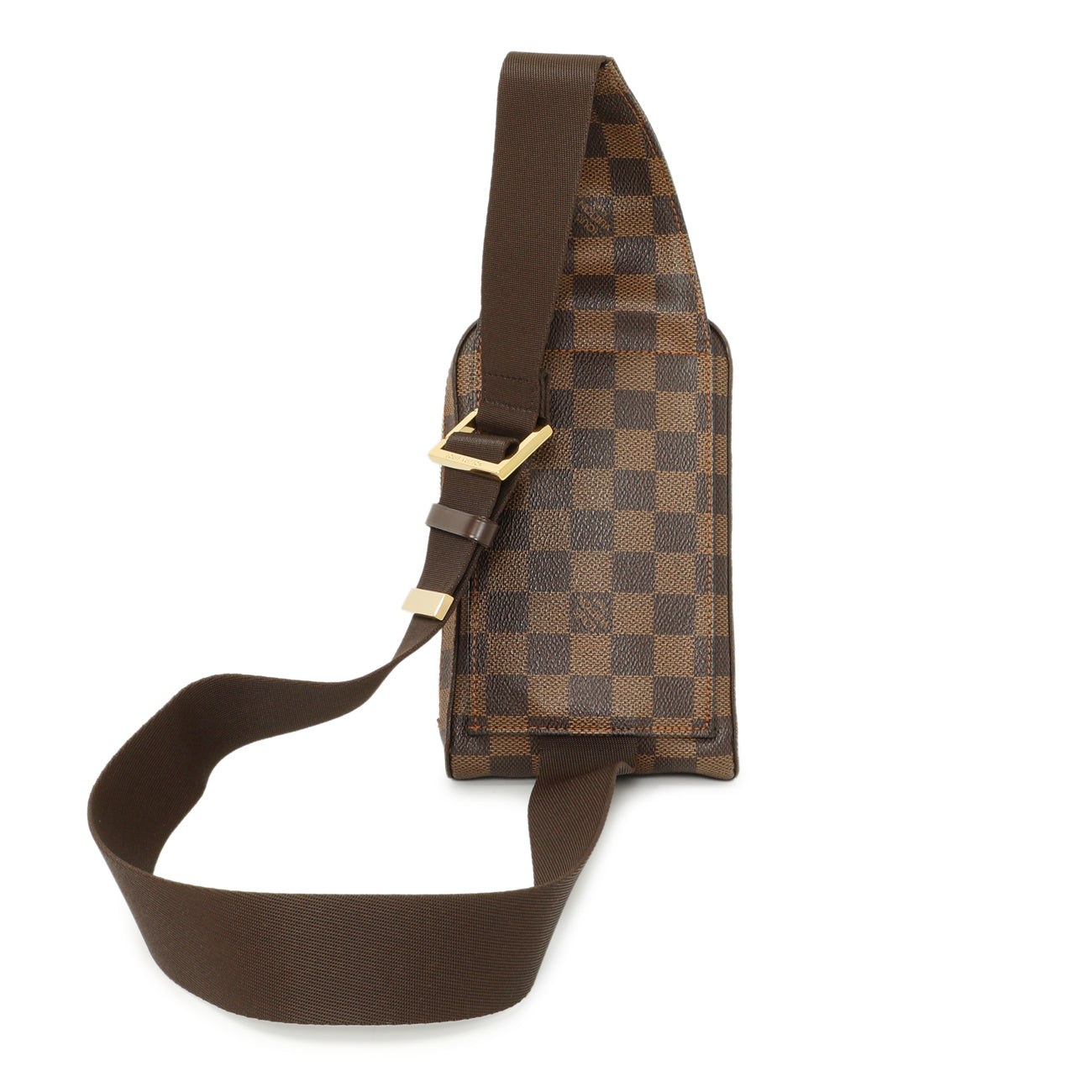Exclusive Louis Vuitton Damier Ebene Geronimos — Side View