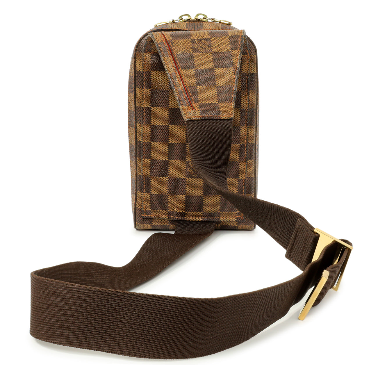 Exclusive Louis Vuitton Damier Ebene Geronimos — Side View