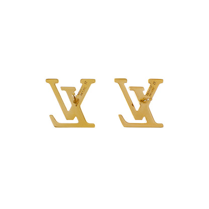Exclusive Louis Vuitton LV Iconic Earrings — Side View