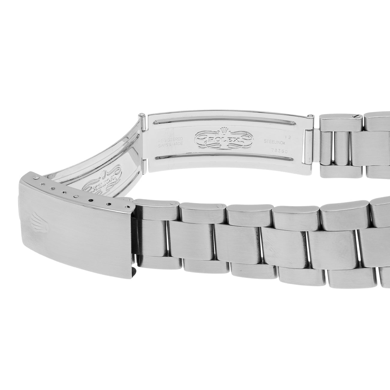 Exclusive Rolex Stainless Steel Explorer II 16570 — Top View