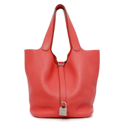 Exclusive Hermes Bougainvillea Clemence Picotin Lock 26 — Front View