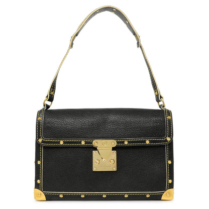 Exclusive Louis Vuitton Black Suhali L'Aimable — Front View