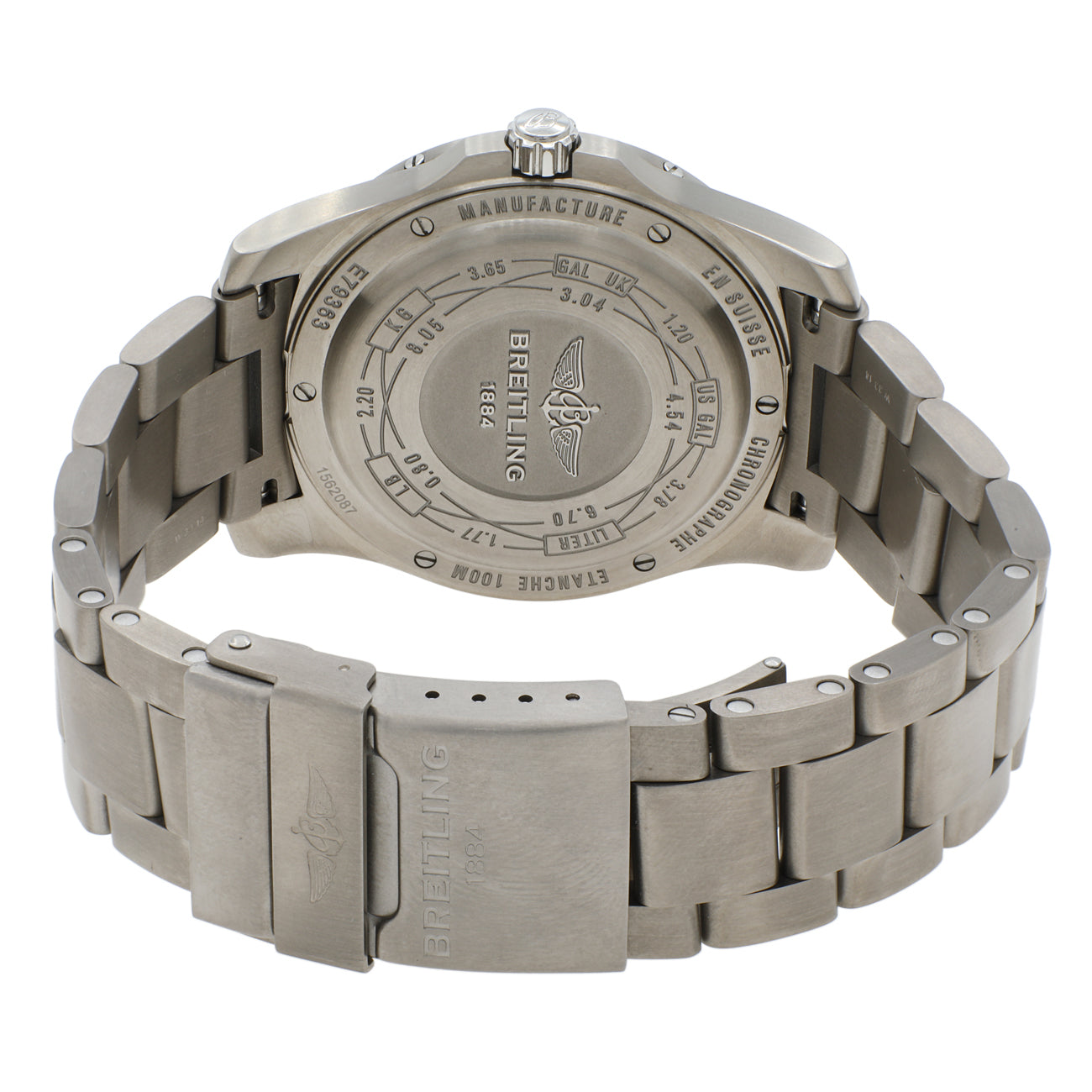 Exclusive Breitling Titanium Aerospace Evo E7936310/BC27 — Side View