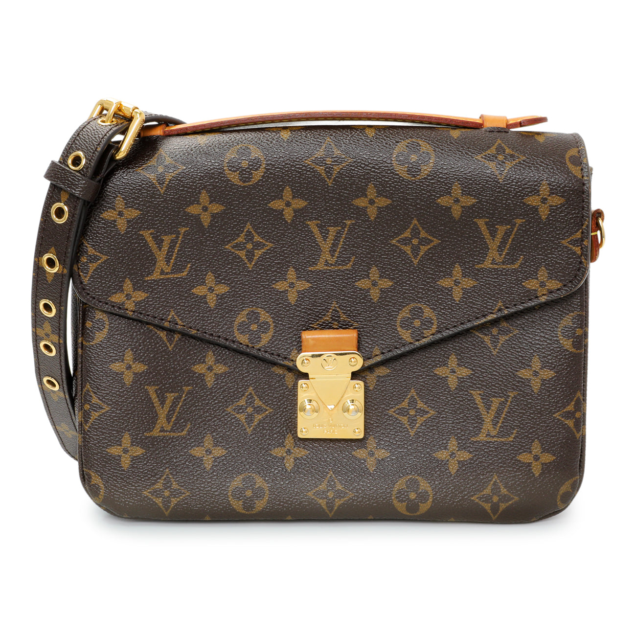 Exclusive Louis Vuitton Monogram Pochette Metis — Front View