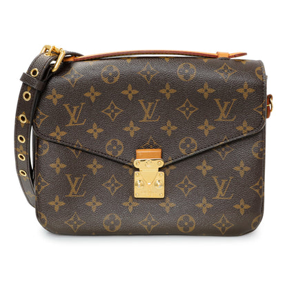 Exclusive Louis Vuitton Monogram Pochette Metis — Front View