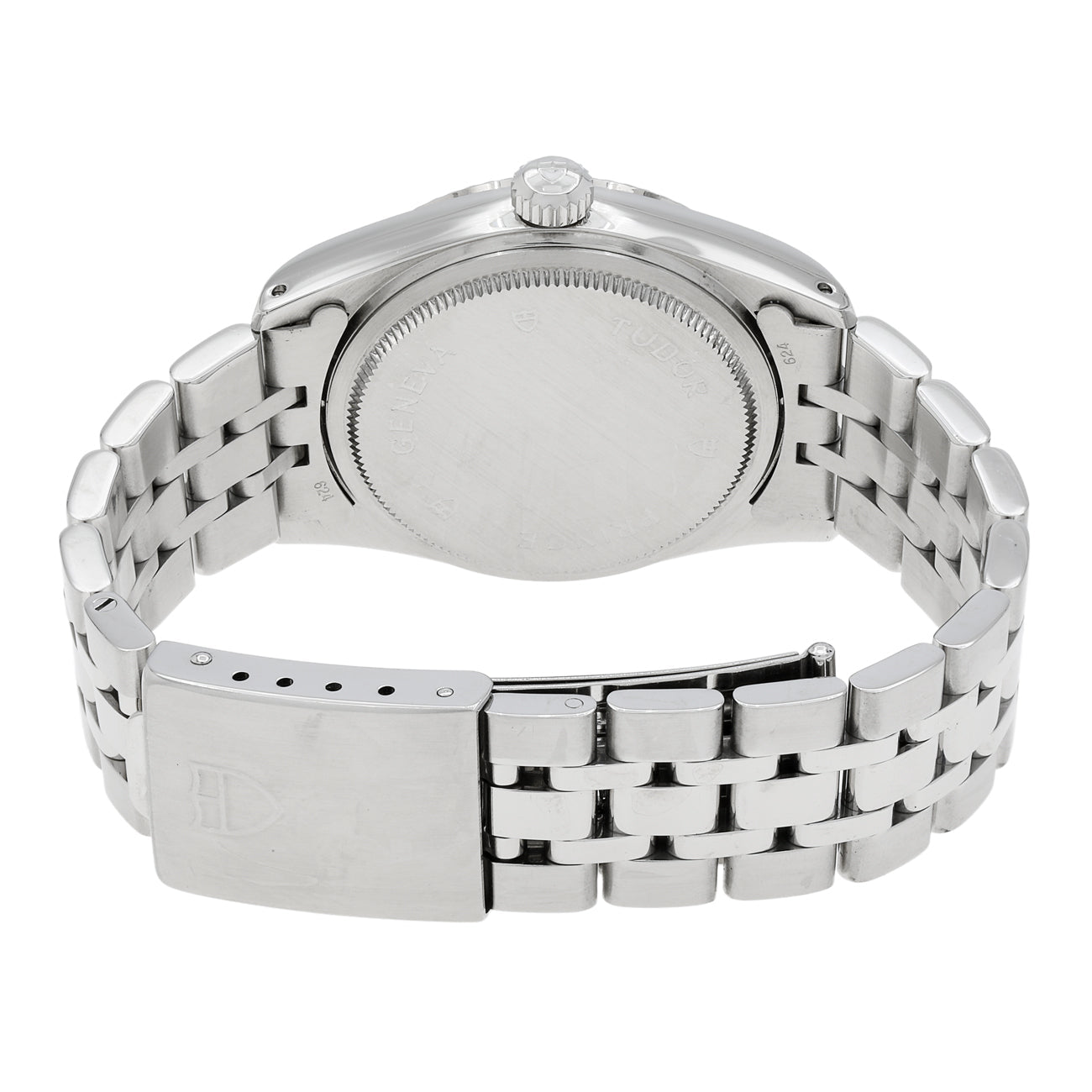 Exclusive Tudor Stainless Steel Prince Oysterdate 72034 — Side View