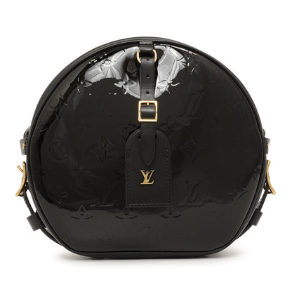 Exclusive Louis Vuitton Black Vernis Boite Chapeau Souple MM — Side View