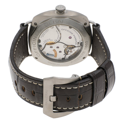 Exclusive Panerai Titanium Radiomir 8 Days PAM00346 — Side View