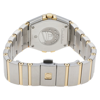 Exclusive Omega Stainless Steel 18K Yellow Gold Constellation 123.20.27.60.02.004 — Side View