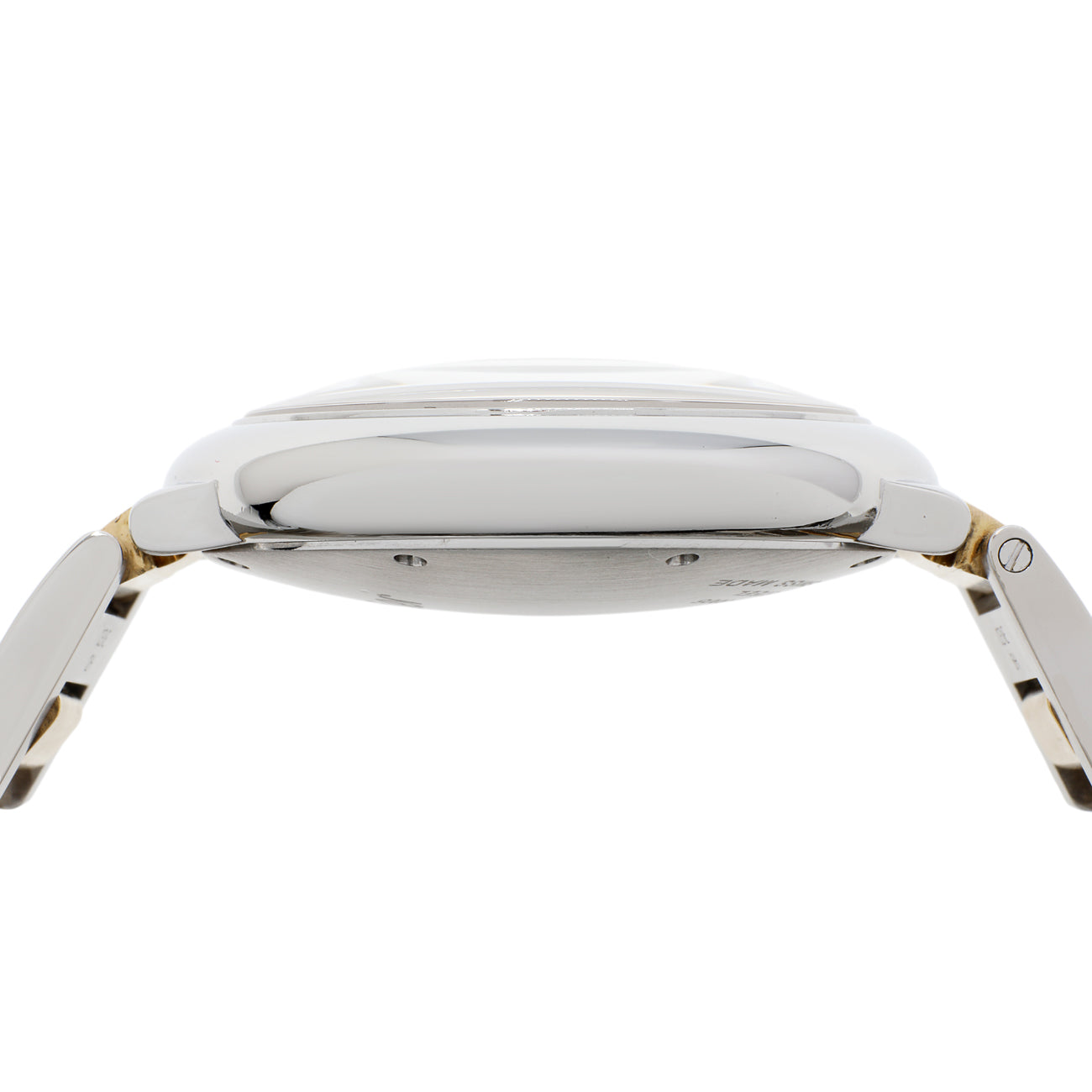 Exclusive Cartier Stainless Steel 18K Yellow Gold Ballon Bleu 36mm W69008Z3 — Back View