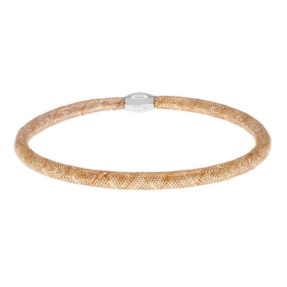 Exclusive 14K Rose Gold Flex Bracelet — Front View