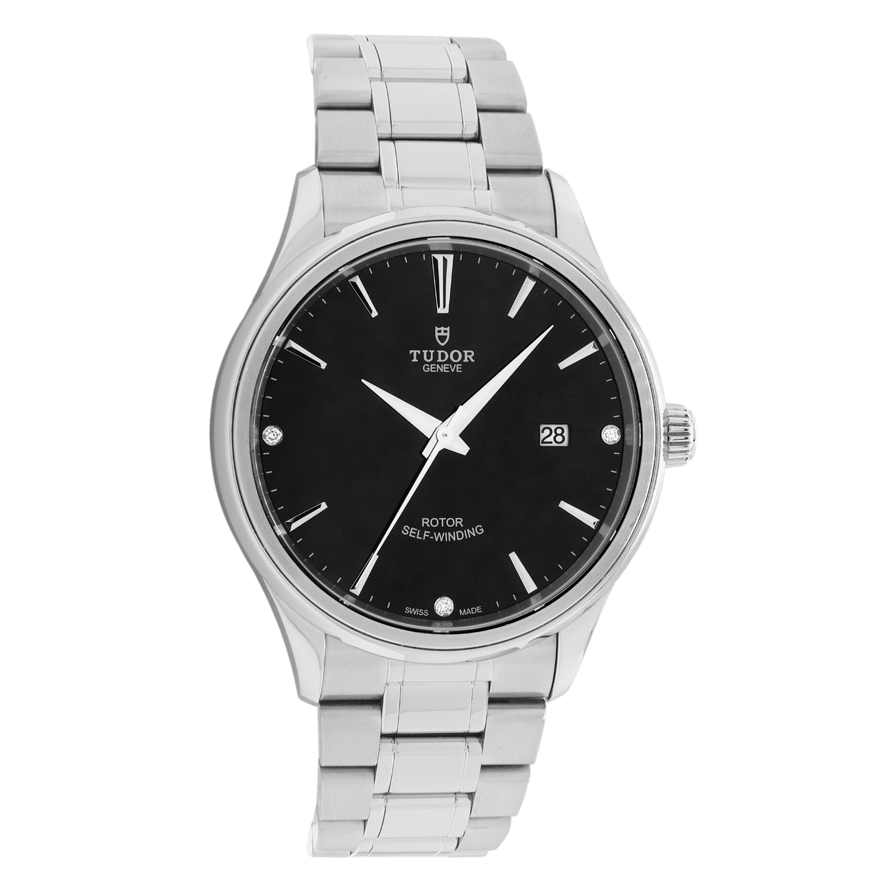 Exclusive Tudor Stainless Steel Style 12700 — Front View