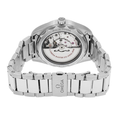 Exclusive Omega Stainless Steel Seamaster Aqua Terra 220.10.41.21.10.001 — Side View