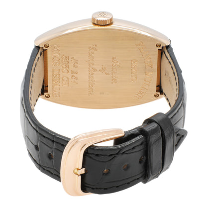 Exclusive Franck Muller 18K Rose Gold Crazy Hours Color Dreams 5850 — Side View