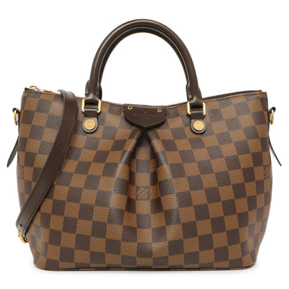 Exclusive Louis Vuitton Damier Ebene Siena PM — Front View