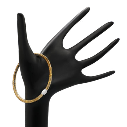 Exclusive 14K Yellow Gold Flex Bracelet — Back View