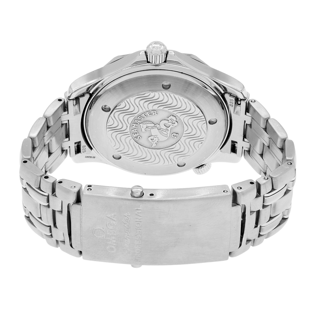 Exclusive Omega Stainless Steel Seamaster Diver 2531.80.00 — Side View