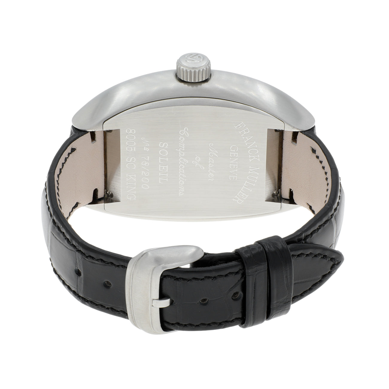 Exclusive Franck Muller Stainless Steel Conquistador 8005 SC KING — Side View