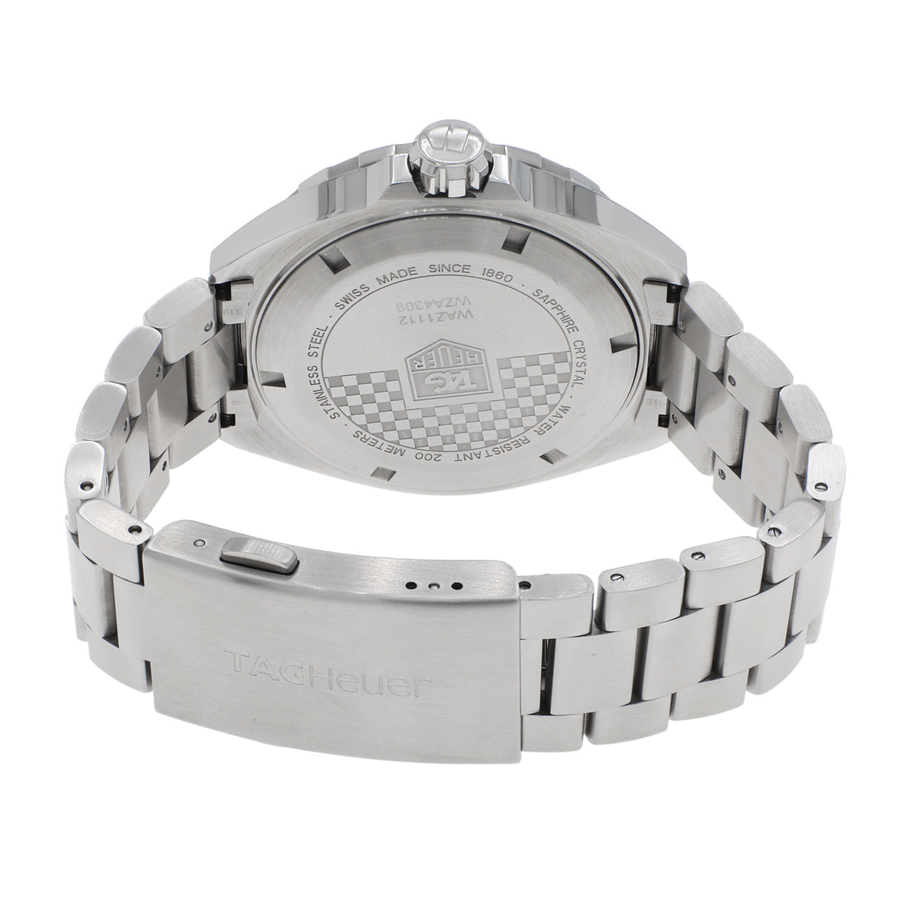 Exclusive TAG Heuer Stainless Steel Formula 1 Quartz WAZ1112 — Side View