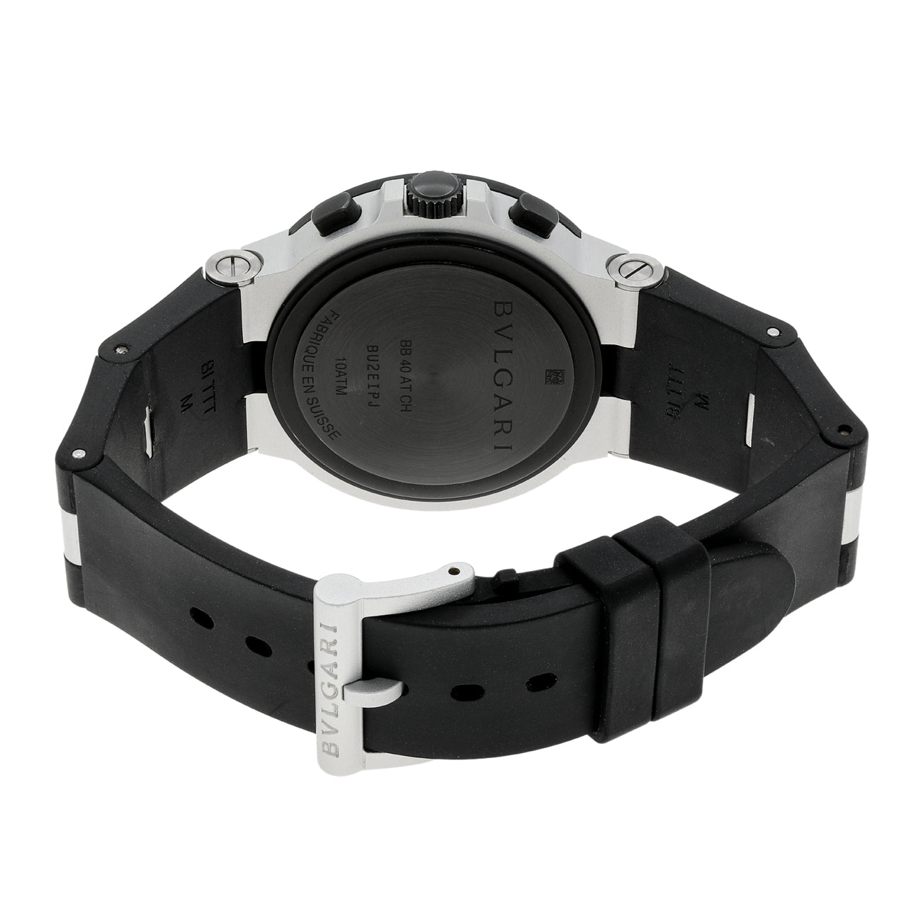 Exclusive Bulgari Aluminium Chronograph BB 40 AT CH — Side View