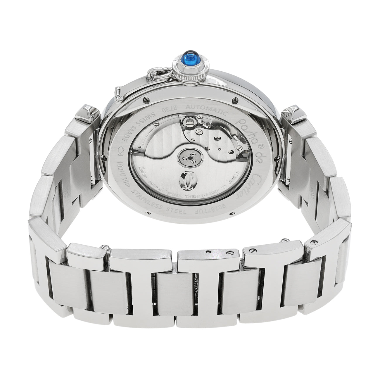 Exclusive Cartier Stainless Steel 42mm Pasha W31072M7 — Side View