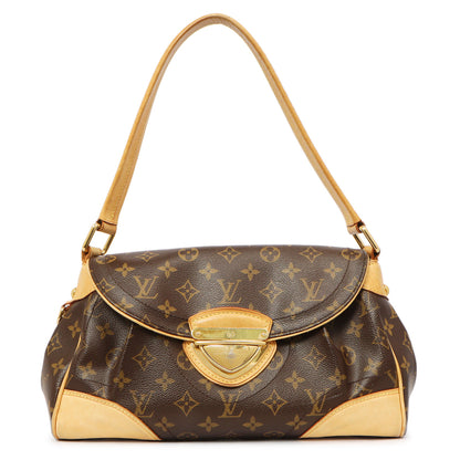 Exclusive Louis Vuitton Monogram Beverly MM — Front View
