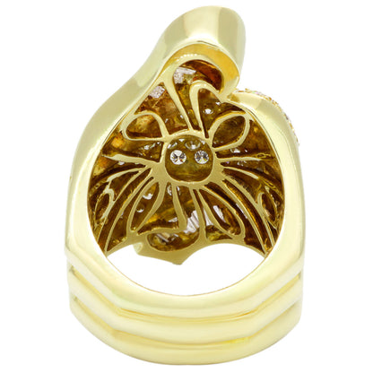 Exclusive 18K Yellow Gold 2.32 Carat Diamond Ring — 5 — Side View
