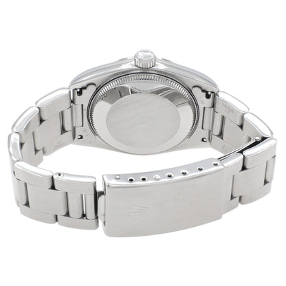 Exclusive Rolex Stainless Steel White Gold Oyster Perpetual 31 67514 — Top View