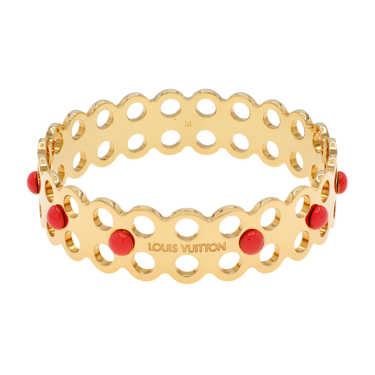 Exclusive Louis Vuitton Hide and Seek Bracelet — Front View