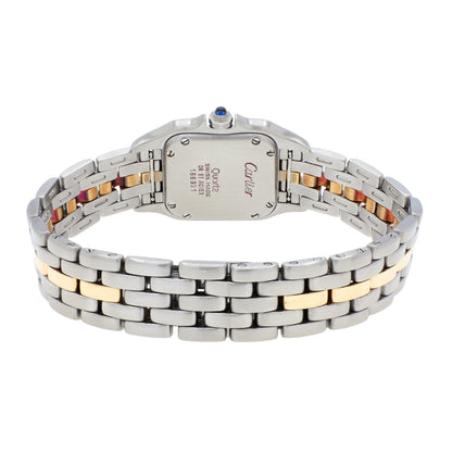 Exclusive Cartier Stainless Steel 18K Yellow Gold Panthere 166921 — Side View