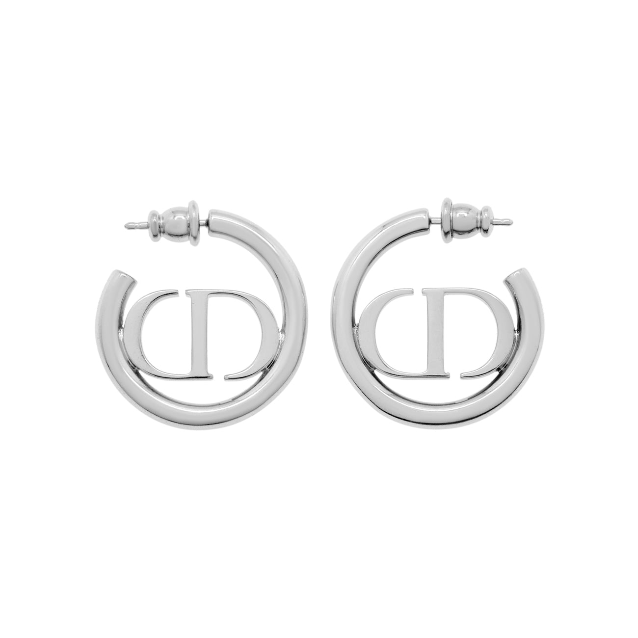 Exclusive Christian Dior 30 Montaigne Earrings — Front View