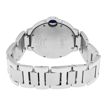 Exclusive Cartier Stainless Steel Ballon Bleu 36mm W6920046 — Side View