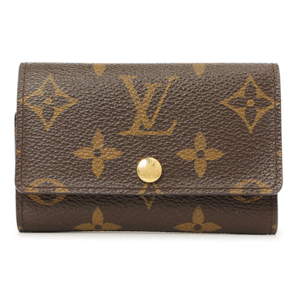Exclusive Louis Vuitton Monogram 6 Key Holder — Front View