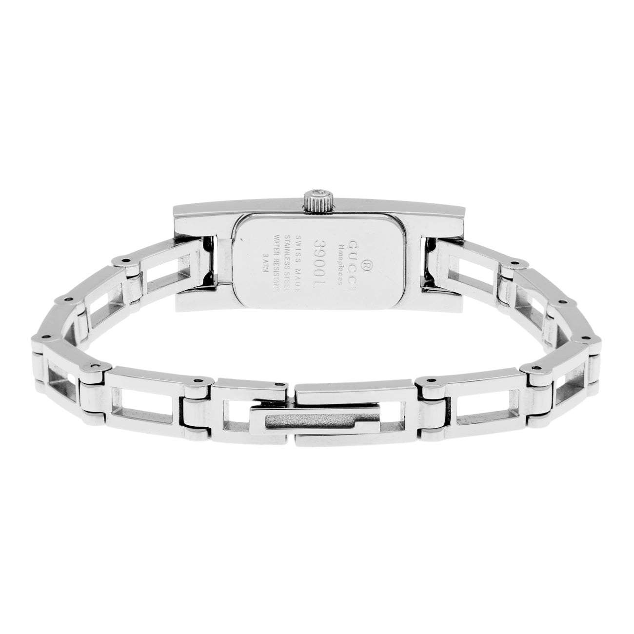 Exclusive Gucci Stainless Steel 3900L Quartz Watch — Side View