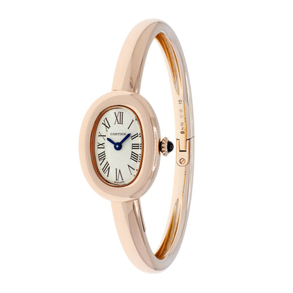 Exclusive Cartier 18K Rose Gold Mini Baignoire de Cartier WGBA0047 — Front View