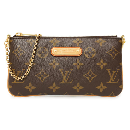 Exclusive Louis Vuitton Monogram Pochette Milla MM — Front View