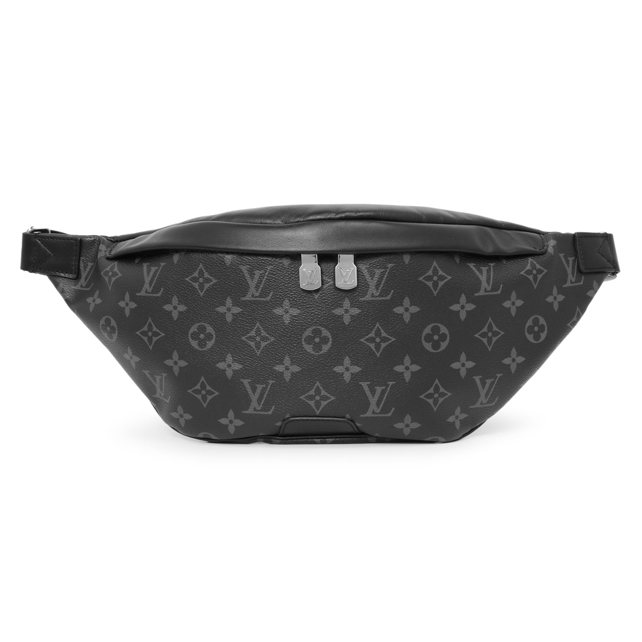 Exclusive Louis Vuitton Monogram Eclipse Discovery Bumbag — Front View