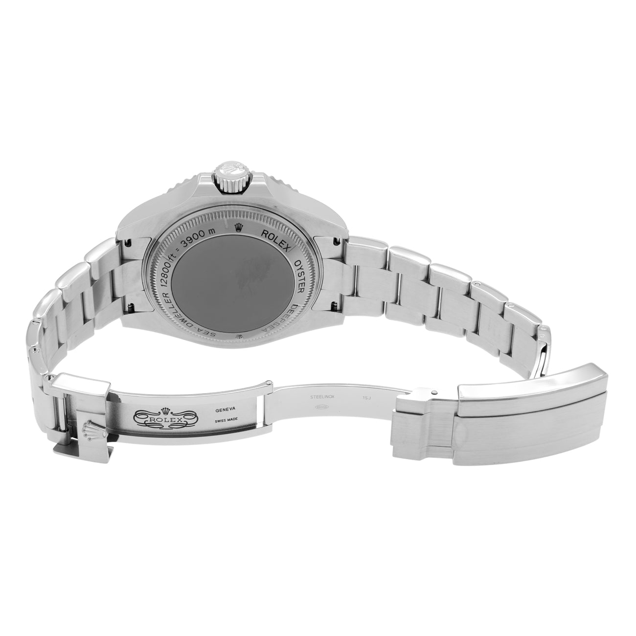 Exclusive Rolex Stainless Steel Sea-Dweller Deepsea 116660 — Back View