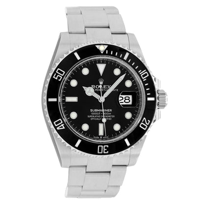 Exclusive Rolex Stainless Steel Submariner Date 126610LN — Front View