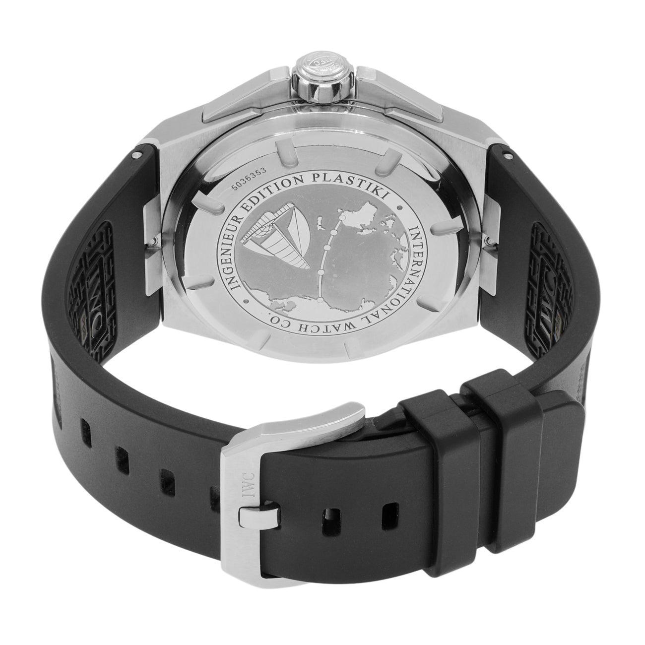 Exclusive IWC Stainless Steel Ingenieur Mission Earth Automatic IW323608 — Side View